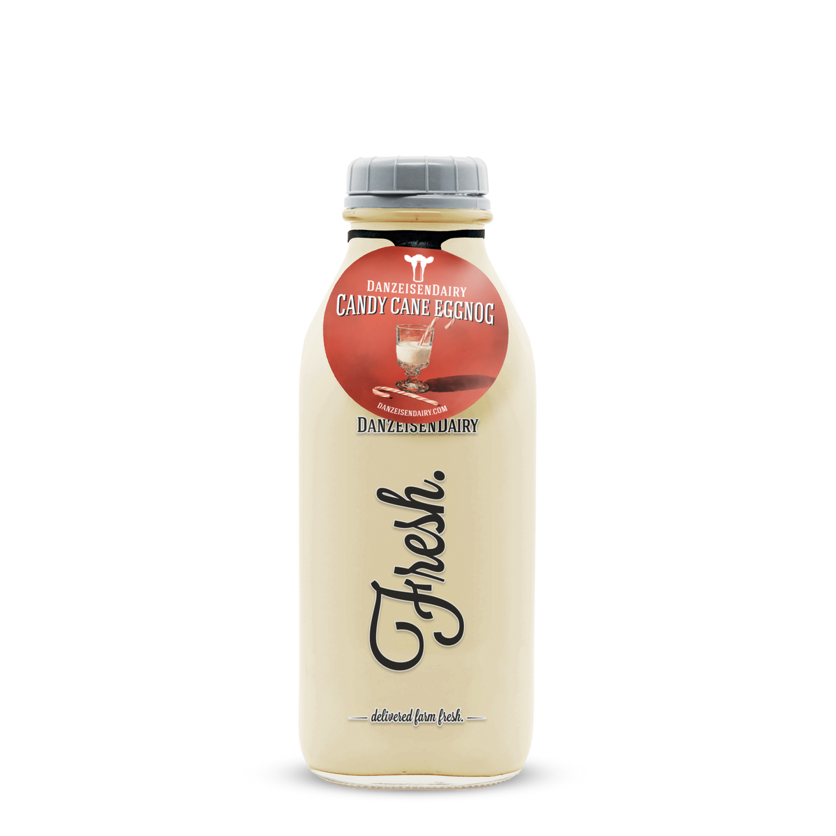 Candy Cane Eggnog